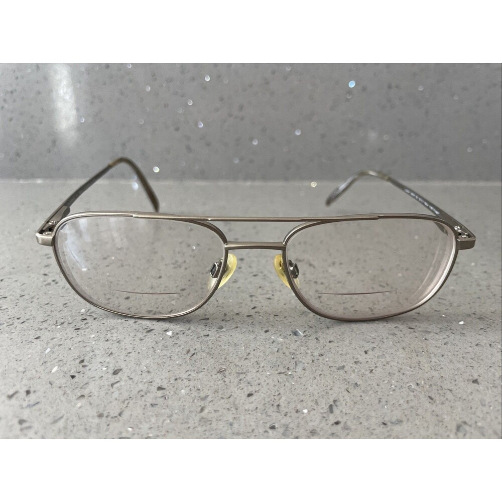 CHARMANT CH8143 BD Pure Titanium EYEGLASSES Frames ONLY 54-17-140 Aviator